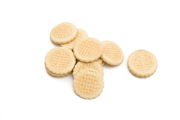 the round cookies