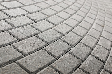 paved cobblestone pavement