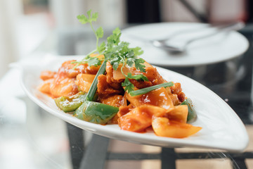 fried fish spicy 