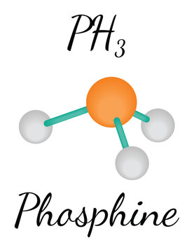 PH3 phosphine molecule