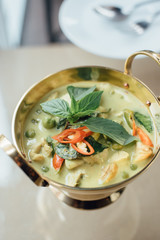 Thai curry soup