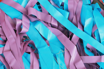 Colorful ribbons 