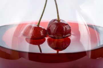 cherry berry in cherry juice
