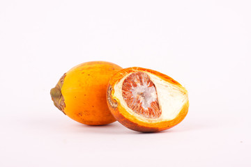 Ripe Betel nut is a yellowish orange