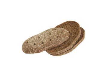 Three slices of bread.