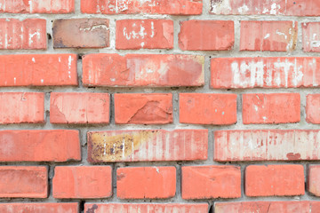 Brick texture with scratches and cracks