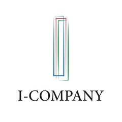 initias letter i  outline stroke