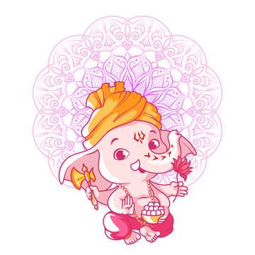 Little cute Ganesha.
