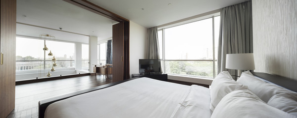 Luxury classic bedroom interior