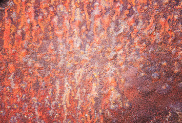 Rust texture as metal plate background