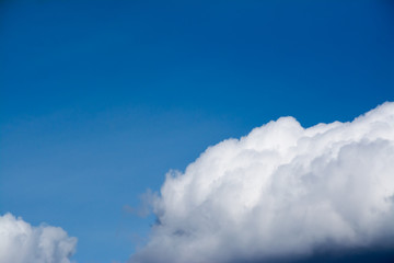 blue sky sunrise with clouds background
