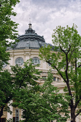 Romanian Athenaeum in Bucharest, Romania.