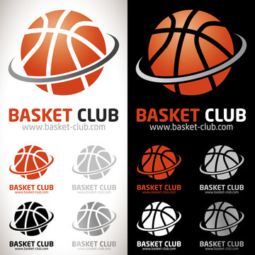 basket club sport logo