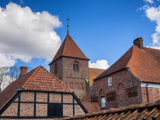 Obraz premium Sankt Catharinae church in Ribe, Denmark