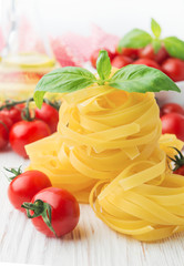 Italian food cooking ingredients