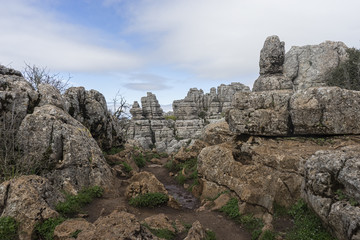 grandes maravillas de la naturaleza el Torcal de Antequera en la provincia de M&aacute;laga