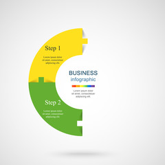 Vector infographic template