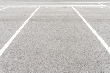 Fototapeta premium Empty parking lot