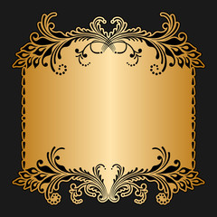 Vector greeting or invitation card.