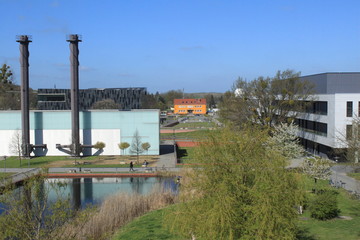 Uni-Campus Potsdam-Golm / Blick über den Standort Golm der Universität Potsdam