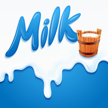 milk background