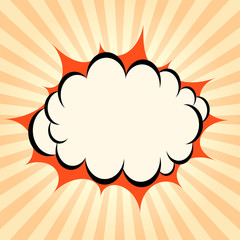Bursting boom background