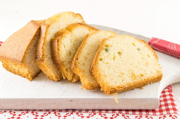 Homemade fruit bread