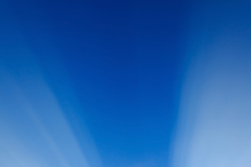 abstract white light on blue background