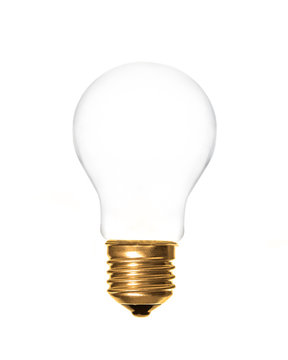 plain light bulb