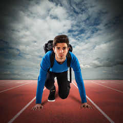 Student sprinter