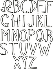font cartoon