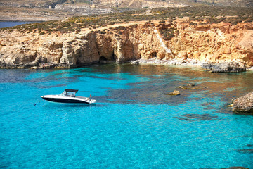 Obraz premium BLUE LAGOON, COMINO MALTA