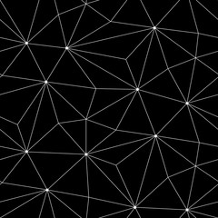Geometric triangle seamless graphic pattern