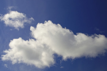 White Clouds In Blue Sky