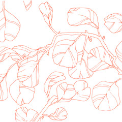 Floral and flower vector background