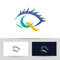 Naklejka premium Eye Logo