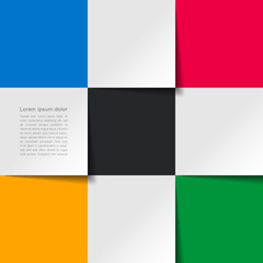 Vector Background #Grid Layout Material, Olympic Colours, Post-it,