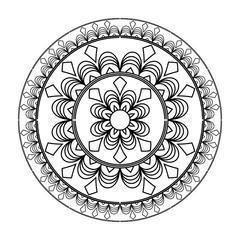 Zentangle mandala