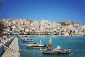 Town of Sitia on Crete