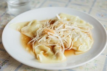 Boiled gyoza
