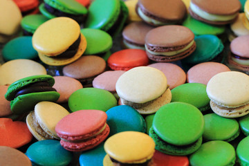 color macaroon background