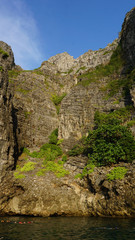 limestone rocks in thailand