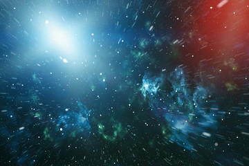 Deep space. High definition star field background