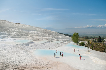 Pamukkale ("cotton castle")