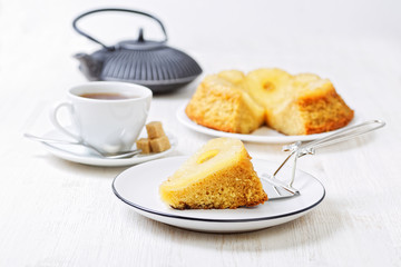 Piece of pineapple Upside Down Cake