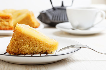 Piece of pineapple Upside Down Cake