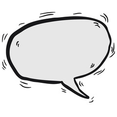 cartoon speech bubble