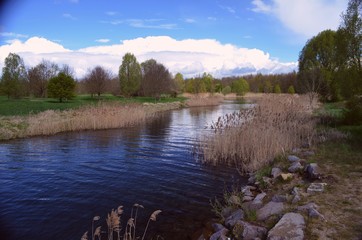 am Zulauf des Cospudener Sees 