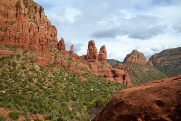 Red Rock Formations in the Arizona High Desert