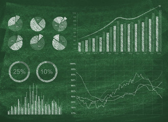 Diagram on blackboard